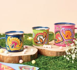 Paint Tin Mugs