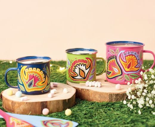 Paint Tin Mugs