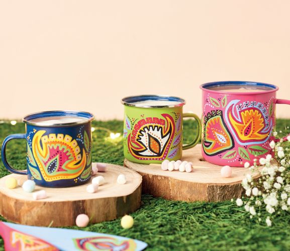 Paint Tin Mugs