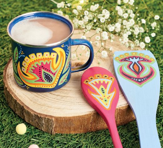 Paint Tin Mugs
