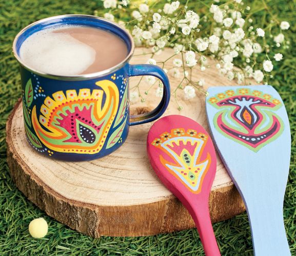 Paint Tin Mugs