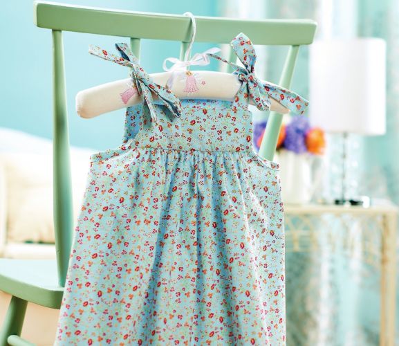 Toddler Dress In Ditsy Print