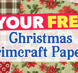 Your FREE Christmas Trimcraft Papers Your FREE Christmas Trimcraft Papers