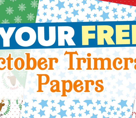 Your FREE October Trimcraft Papers