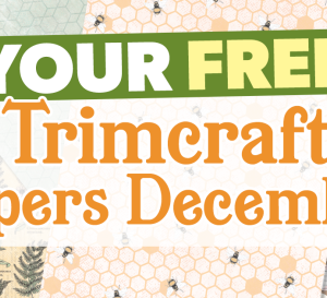 Your FREE December Trimcraft Papers