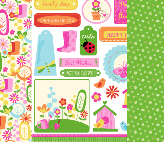 Jennifer Ellory Garden Delights Papers & Sentiments