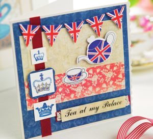 Union Jack Tea Party Invitations