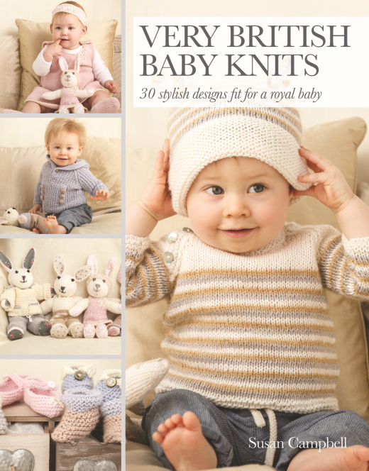 Knitted Baby Headband & Shoes