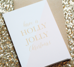 Personalised Christmas Card Tutorial