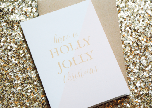 Personalised Christmas Card Tutorial