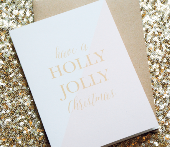 Personalised Christmas Card Tutorial