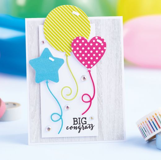 Washi Tape Balloon Greeting