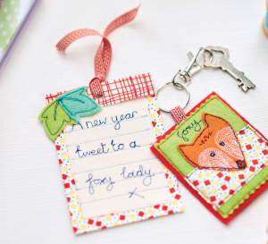 Whimsical Woodland Keyring & Gift Tag