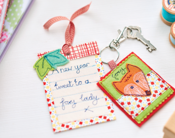 Whimsical Woodland Keyring & Gift Tag Whimsical Woodland Keyring & Gift Tag