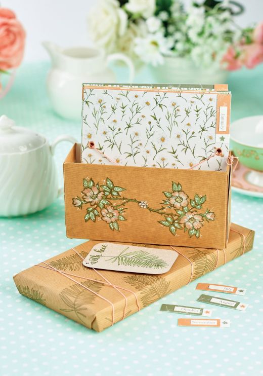 Hand Paint Wildflower Stationery