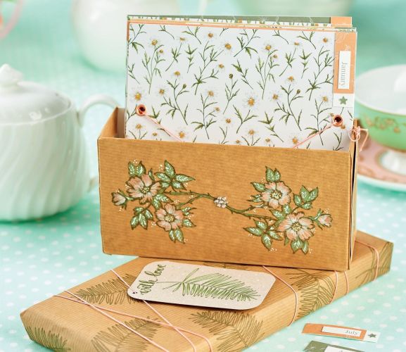 Hand Paint Wildflower Stationery