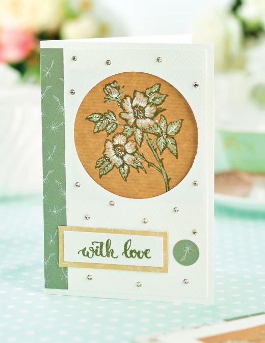 Hand Paint Wildflower Stationery