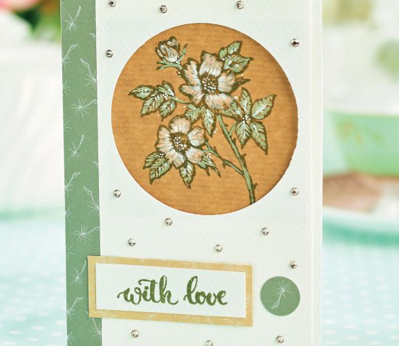Hand Paint Wildflower Stationery