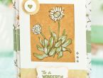 Hand Paint Wildflower Stationery
