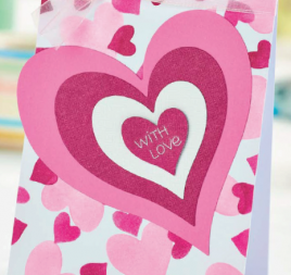 With Love Stencil Greeting With Love Stencil Greeting