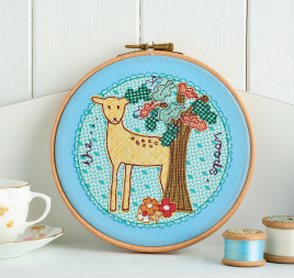 Woodland Hoop Art Woodland Hoop Art