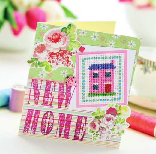 X-Stitch House Motif