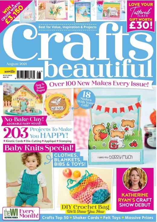 Crafts Beautiful August 2021 Issue 361 Template Pack
