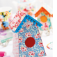 Simple Fabric Birdhouse Project