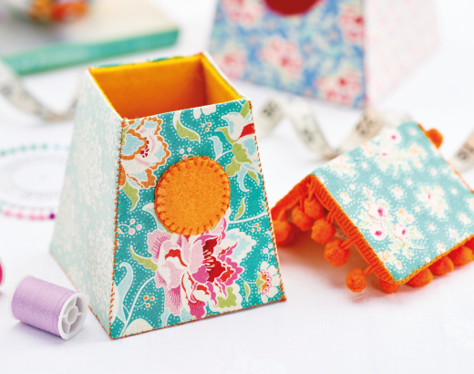 Simple Fabric Birdhouse Project