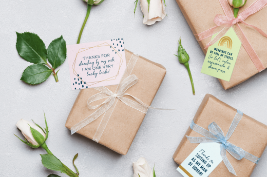 FREE Wedding Gift Tag Downloads