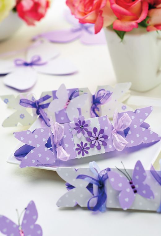 Butterfly Wedding Favour Boxes