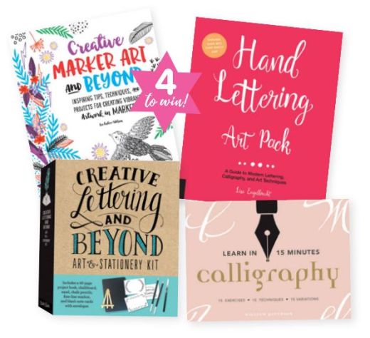 Win One Of Four Calligraphy Book Bundles