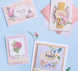 14 Floral Cards To Make With Your Love & Best Wishes Kit