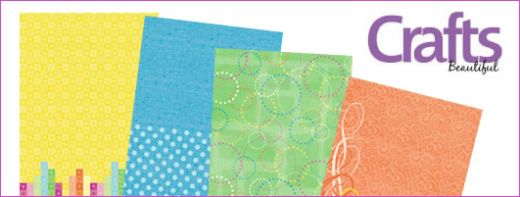 Crafts Beautiful May 2008 Template Pack & Free Papers