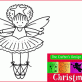 Cute Fairy Christmas Digital Stamp