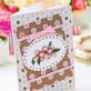 Clematis Themed Painted Cards