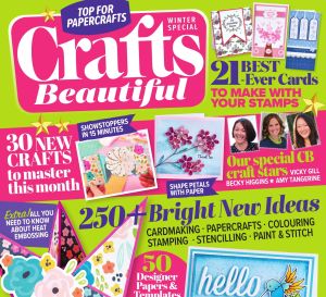 Crafts Beautiful Winter Special 2018 Issue 327 Template Pack