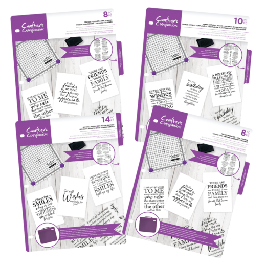 Win a Crafter’s Companion Designer Verse Stamp Bundle