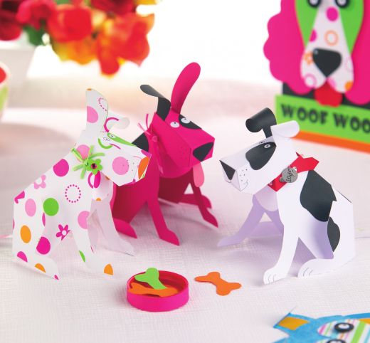 Funky Paper Pups