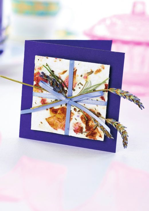 Handemade Paper And Lavender Gifts