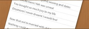 Our Anniversary Verse