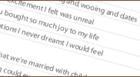Our Anniversary Verse Our Anniversary Verse