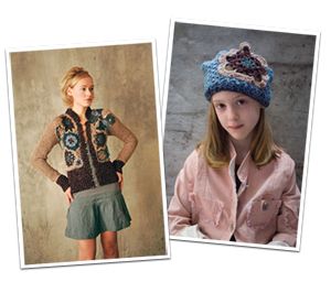 Ladies Knitted Cardigan & Hat Free Pattern