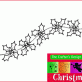 Holly Border Christmas Free Digital Stamp