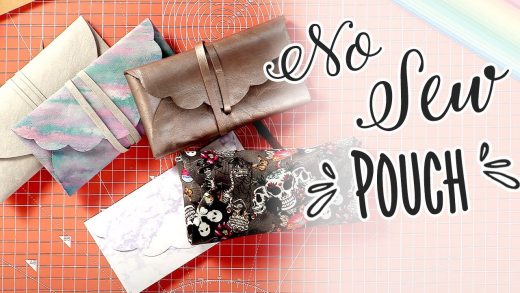 No Sew Pouch Template