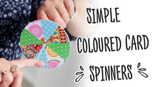 Simple Card Spinners for Children Templates