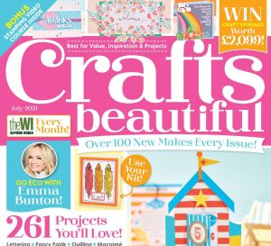 Crafts Beautiful July 2021 Issue 360 Template Pack