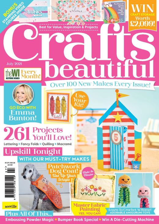 Crafts Beautiful July 2021 Issue 360 Template Pack