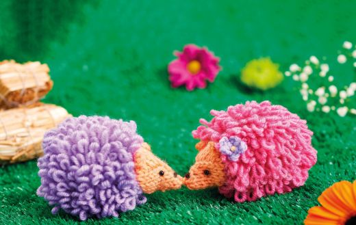 Knitted Hedgehogs