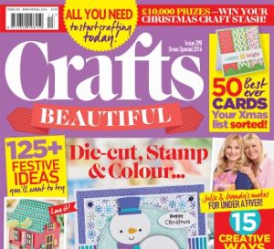 Crafts Beautiful Christmas Special 2016 Issue 298 Template Pack